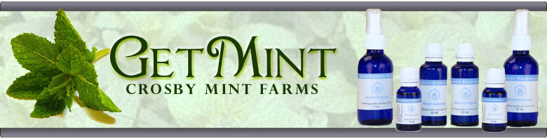 Crosby Mint Farms logo
